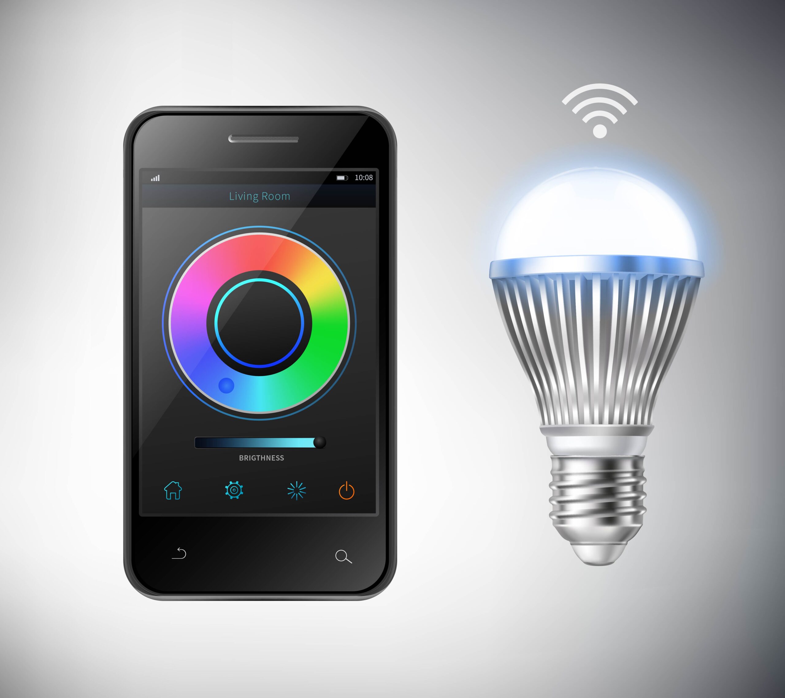 How-to-connect-LED-Lights-to-the-phone-using-Bluetooth-scaled