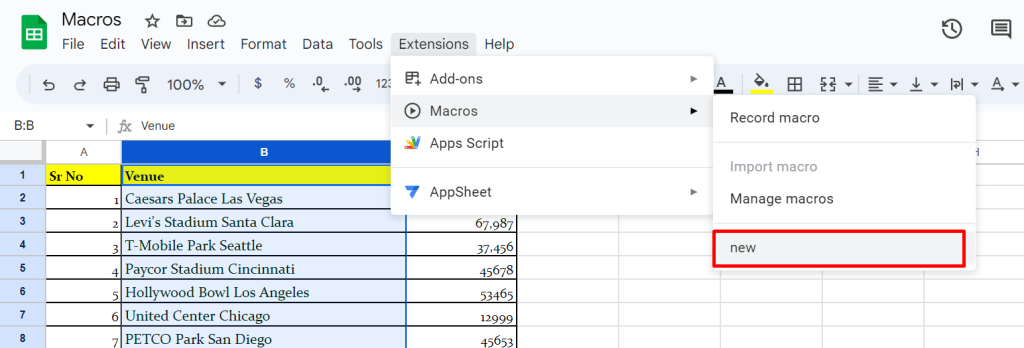 macros step 6