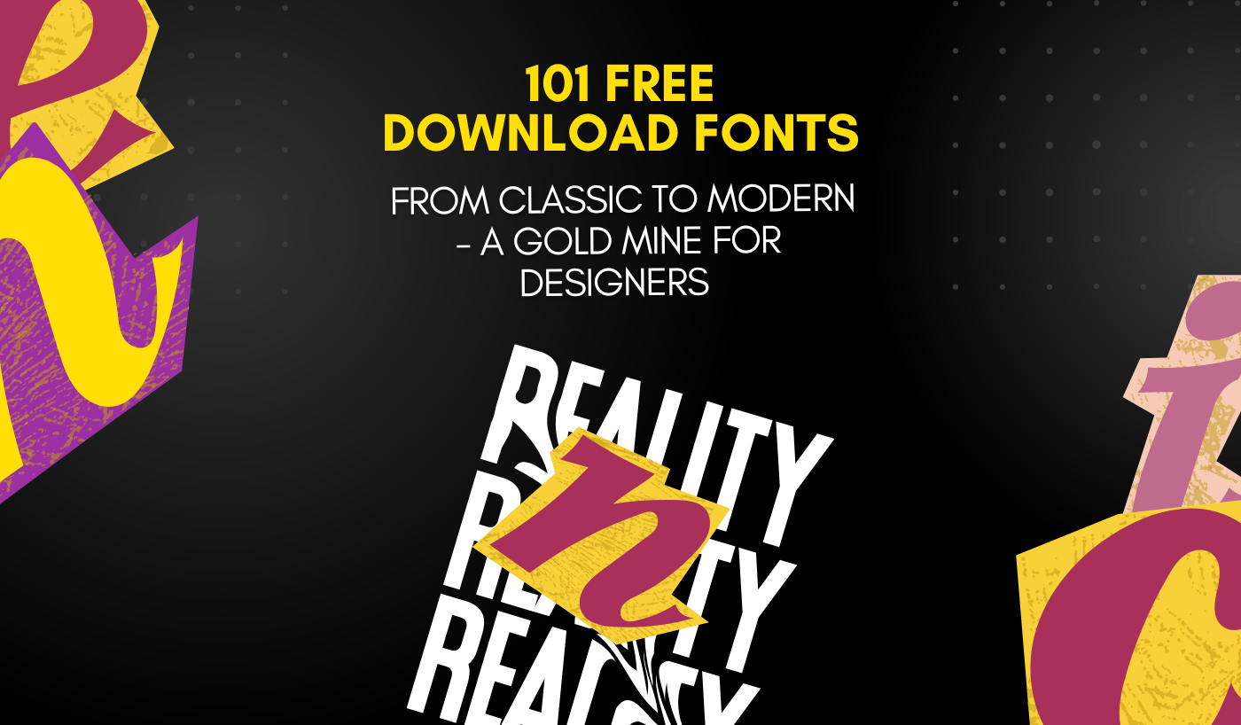 101 free fonts