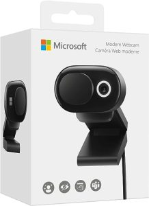 Microsoft Modern Webcam with Built-in Noise Cancelling
