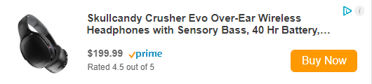 Skullcandy Crusher Evo Over-Ear Wireless