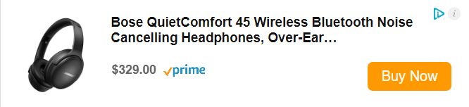 Bose QuietComfort 45 Wireless Bluetooth Noise Cancelling Headphones, Over-Ear Headphones with Microphone, Personalized Noise Cancellation and Sound, Triple Black