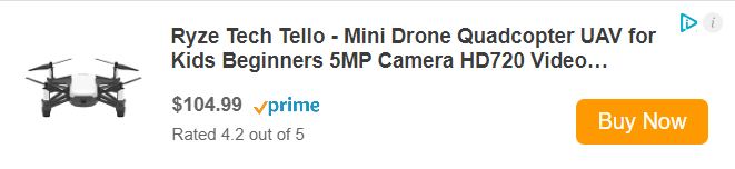 Ryze Tech Tello - Mini Drone Quadcopter UAV for Kids Beginners 5MP