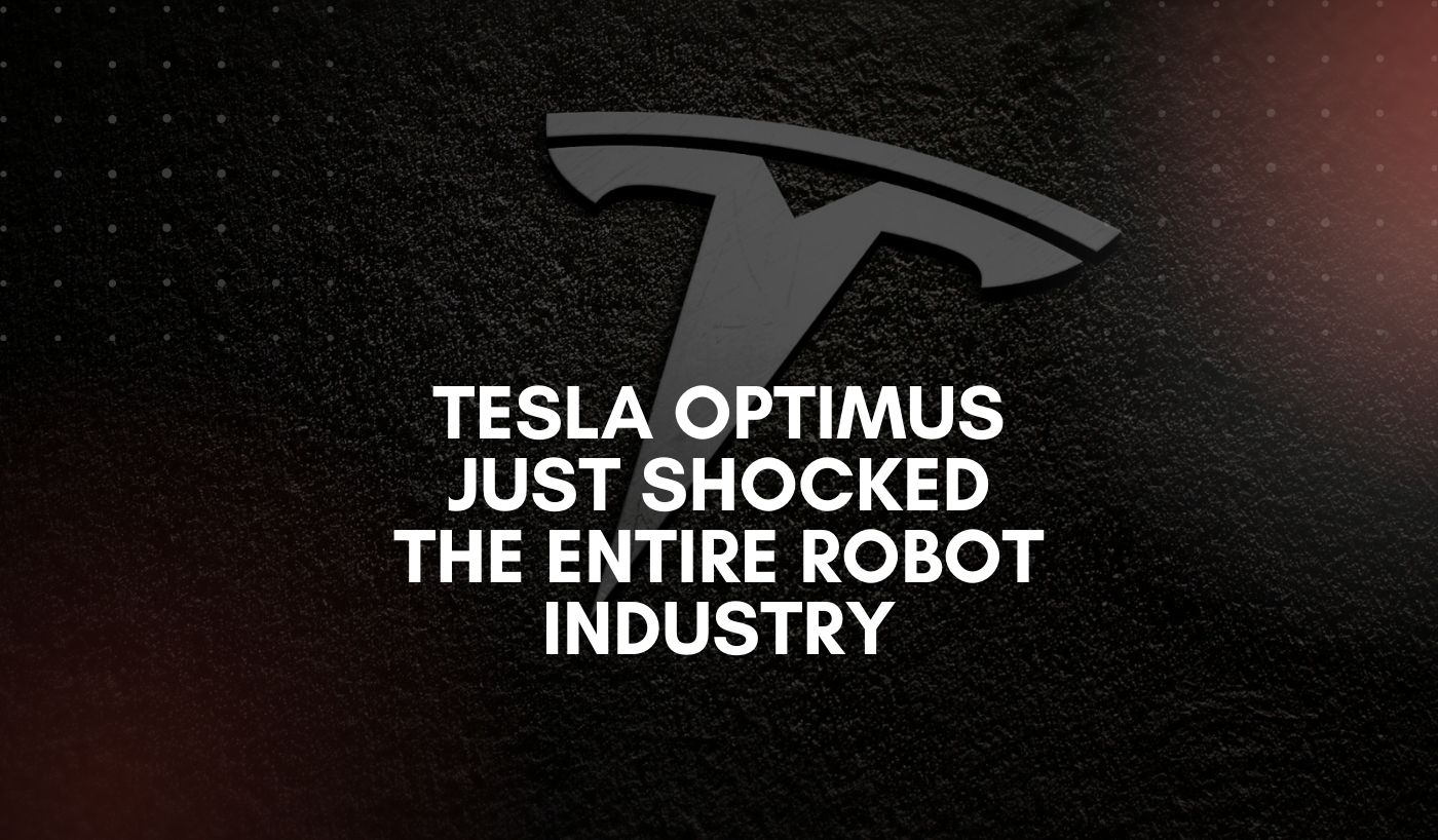 Tesla optimus just shocked the entire robot industry